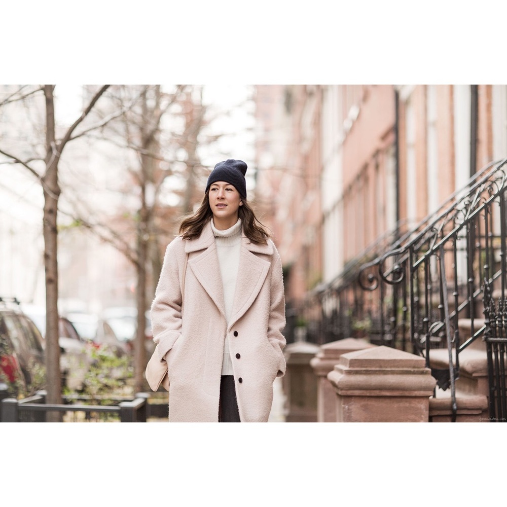 Club Monaco light pink coat